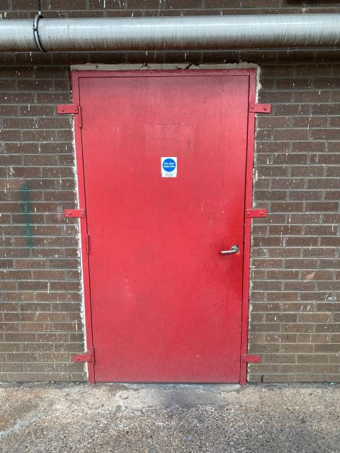 Steel Door Replacement Before